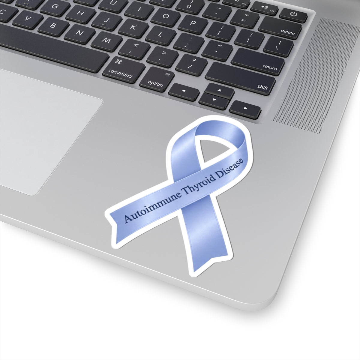 Autoimmune Thyroid Awareness Ribbon Sticker | Autoimmune Disease Decal